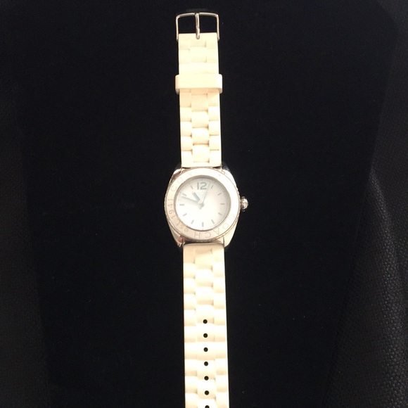 Coach Jewelry Coach Womens Watch White Boyfriend Band Poshmark